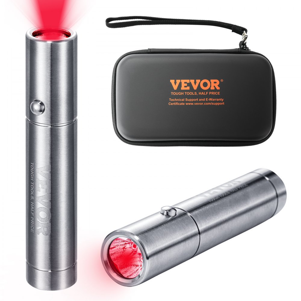 VEVOR Red Light Therapy Device Red & Near Infrared Therapy Wand & 3 Wavelengths