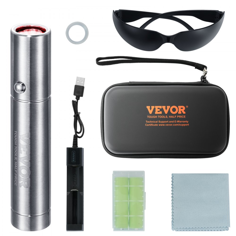 VEVOR Red Light Therapy Device for for Body, Red & Near Infrared Light Therapy Wand with 3 Wavelengths, Handheld Red Light Healing Therapy Torch for Joint Muscles Pain Relief, Wound Healing, Skin Heal
