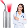 Dispozitiv de terapie cu lumină roșie VEVOR cu vârf detașabil, baghetă de terapie cu lumină facială și corporală 2 în 1 pentru articulații, guri, nas, urechi, torță portabilă pentru terapie de vindecare cu lumină roșie și 5 lungimi de undă, mod puls pentru ameliorarea durerii