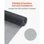 VEVOR Window Screen Replacement, 100 ft × 48 in Window Screen Mesh, DIY Adjustable Fiberglass Screen Mesh - Durable, Washable & Easy to Install, Window Screen Repair Kit for Patio Porch Door Windows