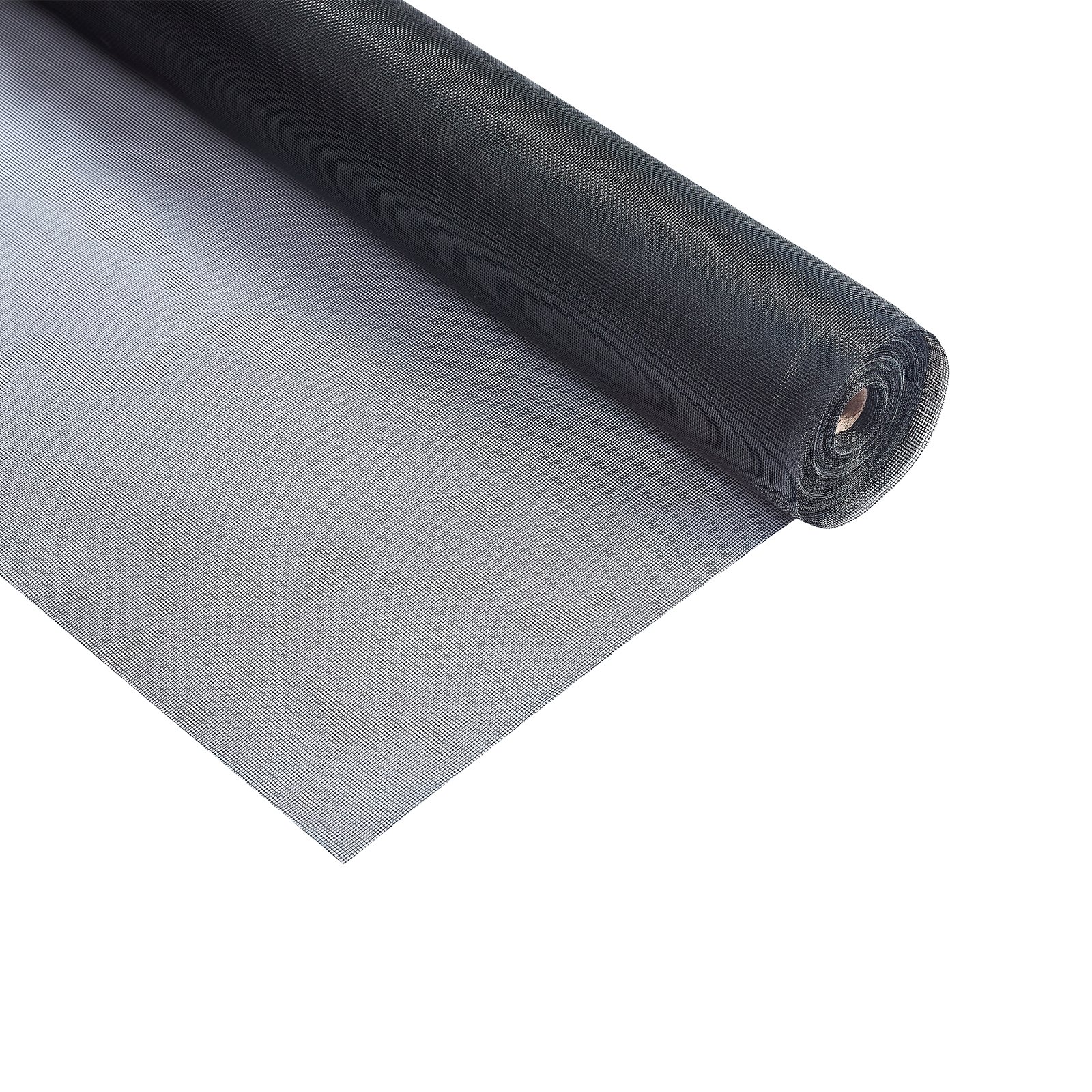 VEVOR Window Screen Replacement, 100 ft × 48 in Window Screen Mesh, DIY Adjustable Fiberglass Screen Mesh - Durable, Washable & Easy to Install, Window Screen Repair Kit for Patio Porch Door Windows