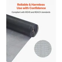 Window Screen Replacement 100 ft × 96 in Window Screen Mesh DIY Adjustable