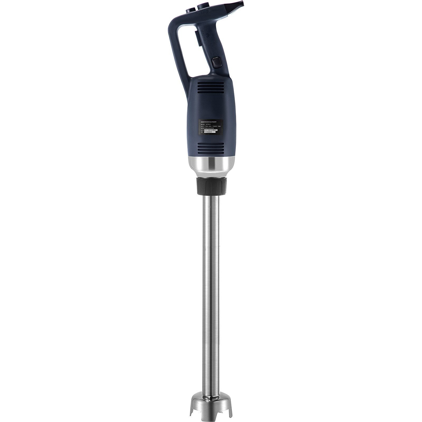 VEVOR Commercial Immersion Blender Variable Speed Heavy Duty Immersion Blender 750W Commercial Hand Mixer 304 Stainless Steel Hand Blender Commercial (19.7")