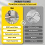 VEVOR Commercial Immersion Blender 350W Constant Speed Commercial Hand Blender with 15.7-Inch Removable Blender Shaft Industrial Immersion Blender Hand Immersion Blender for Commercial Use
