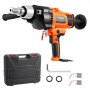 VEVOR Core Drill Machine 0,8-7,1in Dia 2600W Handheld Core Drill Rig for Mixing