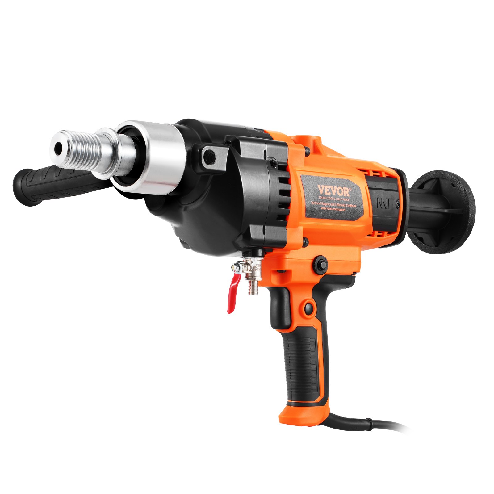 VEVOR Core Drill Machine 2.03-18 cm Dia 2600W Handheld Core Drill Rig for Mixing