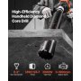 VEVOR Diamond Core Drilling Machine, 20-160 mm Drilling Diameter, Handheld Dry and Wet Concrete Core Drill Rig with 4 Drill Bits, 0-1800RPM Variable Speed, UNC1 1/4-7, for Concrete Brick Stone, 2000W