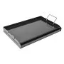 Plancha de acero al carbono VEVOR, placa rectangular plana universal de 61 x 40 cm, parrilla de gas para barbacoa, teppanyaki, utensilios de cocina familiares portátiles con asa, para camping, fiestas