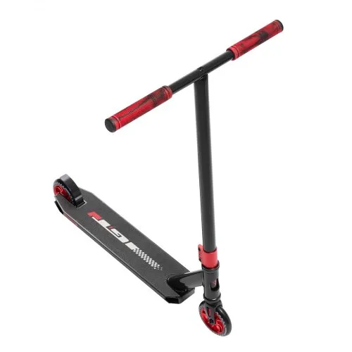 FREEDARE Pro Stuntstep voor kinderen vanaf 8 jaar, tieners, volwassenen, jongens en meisjes, freestyle street truc scooter voor gevorderde en beginnende skatepark - zwart/JB-3