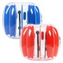 VEVOR Inflatable Bumper Balls 2-Pack, 4FT/1.2M Body Sumo Zorb Ball, Durable Thick PVC Human Hamster Bubble Knocker for Outdoor Sports Team Gaming Play, Bopper Toy for Garden Yard Park, Red & Blue