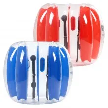 2-Pack 4FT/1.2M Inflatable Bumper Balls PVC Body Sumo Zorb Ball Outdoor Game