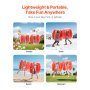 2-Pack 3FT/0.9M Inflatable Bumper Balls PVC Body Sumo Zorb Ball Outdoor Game