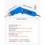 VEVOR Hot Knife Foam Cutter, 200W Electric Foam Cutting Tool, 50℃ - 500℃ Adjustable Styrofoam Cutter with 150mm & 200mm Cutting Blades for KT Board, Polyethylene, Sponge, Rubber - Tool Box Included