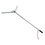 VEVOR Lake Weed Cutter, Pond Aquatic Plant Cutting Tool with 37 in Max. Cut Width, Sharp and Heavy-Duty Steel Blades, Pond Rake with 30 ft Throw Rope, for Cattail, Phragmites, Lilly Pads & Chara