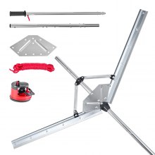 Lake Weed Cutter Pond Aquatic Plant Cutting Tool with 48 in Max Cut Width