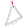 VEVOR 24in Aquatic Weed Rake, 3-Sided Lake Weed Rake with Handle, Portable and Foldable Pond Water Grass Razor, Stainless Steel Throwable Floating Pond Weeds Cutter with 30 ft Rope, for Lakes Ponds