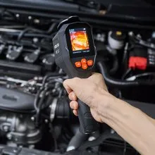 VEVOR Thermal Camera, TISR Super Resolution 240x180, Thermal Imaging Camera with 2MP Visual Camera, 96x96 IR Resolution, 25HZ Refresh Rate, -4°F to 1022°F, 4 Image Modes & 6 Color Palettes