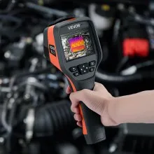 VEVOR Thermal Camera, 384 x 288 IR Resolution, Handheld Thermal Imaging Camera with 5MP Visual Camera, 30HZ Refresh Rate Infrared Imager with 3.5-Inch Touch Screen, -4°F to 1022°F, WIFI Supported