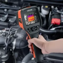 VEVOR Thermal Camera, 256 x 192 IR Resolution, Handheld Thermal Imaging Camera with 2MP Visual Camera, 25HZ Refresh Rate Infrared Imager with 3.5-Inch Touch Screen, -4°F to 1022°F, WIFI Supported