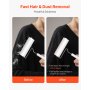 VEVOR Sticky Lint Roller 3 Pack Large Pet Hair Rollers Remover Set 270 Sheets