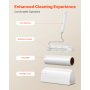 VEVOR Sticky Lint Roller 3 Pack Large Pet Hair Rollers Remover Set 270 Sheets