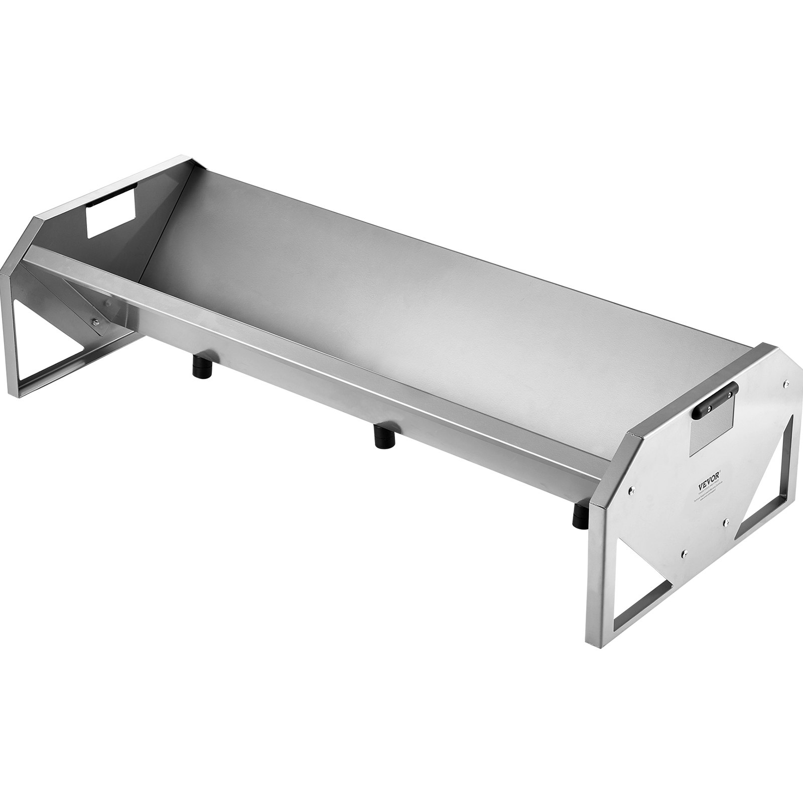 VEVOR Livestock Feeding Trough, 83L Capacity, 1140mm Hay Feeder, Heavy Duty Steel Livestock Trough, Galvanized Steel Sheep Feeder Trough Feeding up to 10 Goats for Horse Sheep Hog Farm Sheds Pen