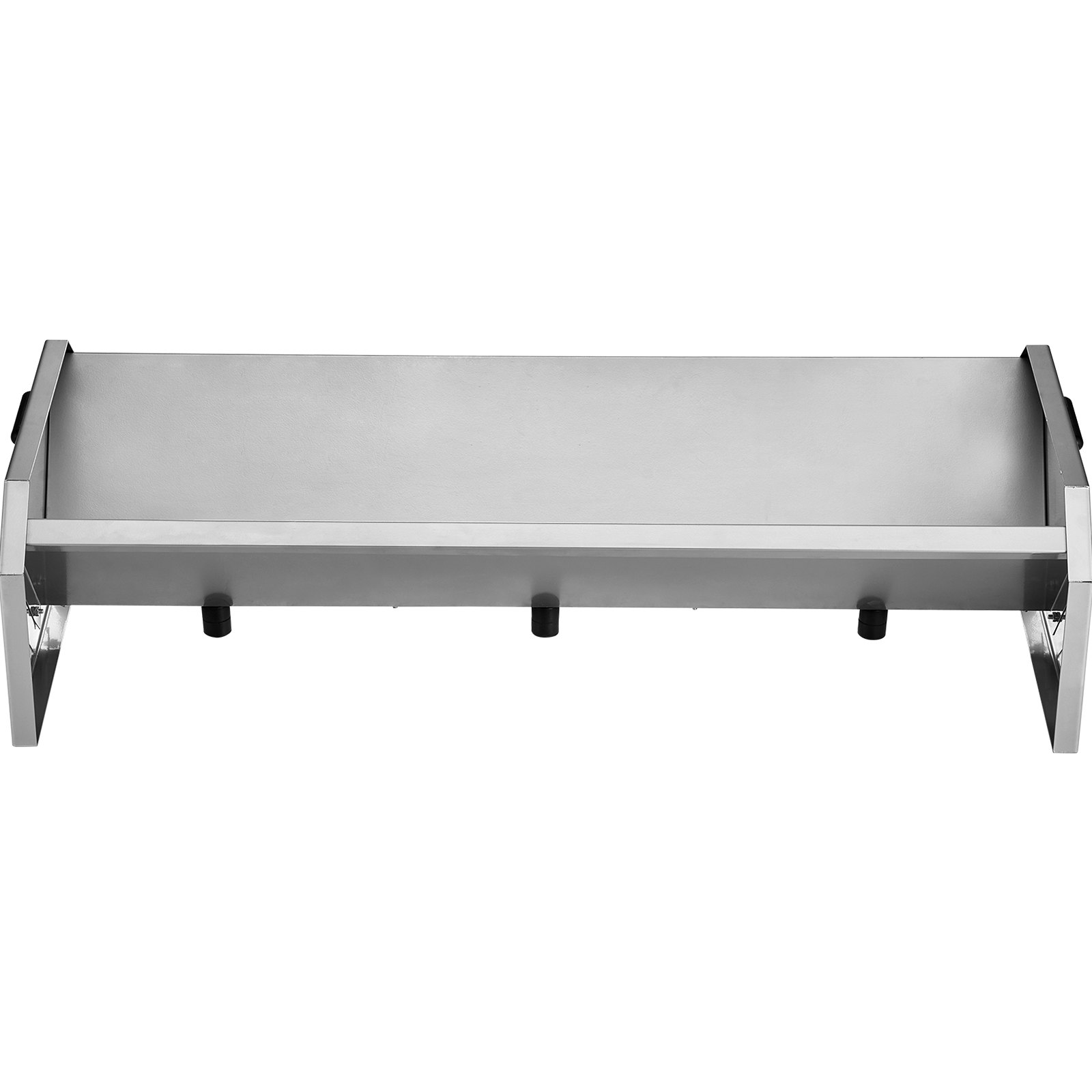 VEVOR Livestock Feeding Trough, 83L Capacity, 1140mm Hay Feeder, Heavy Duty Steel Livestock Trough, Galvanized Steel Sheep Feeder Trough Feeding up to 10 Goats for Horse Sheep Hog Farm Sheds Pen