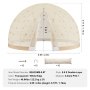 VEVOR 9.5FT Dome Bubble Tent Διπλό κάλυμμα με διαφανές παράθυρο για Camping Party