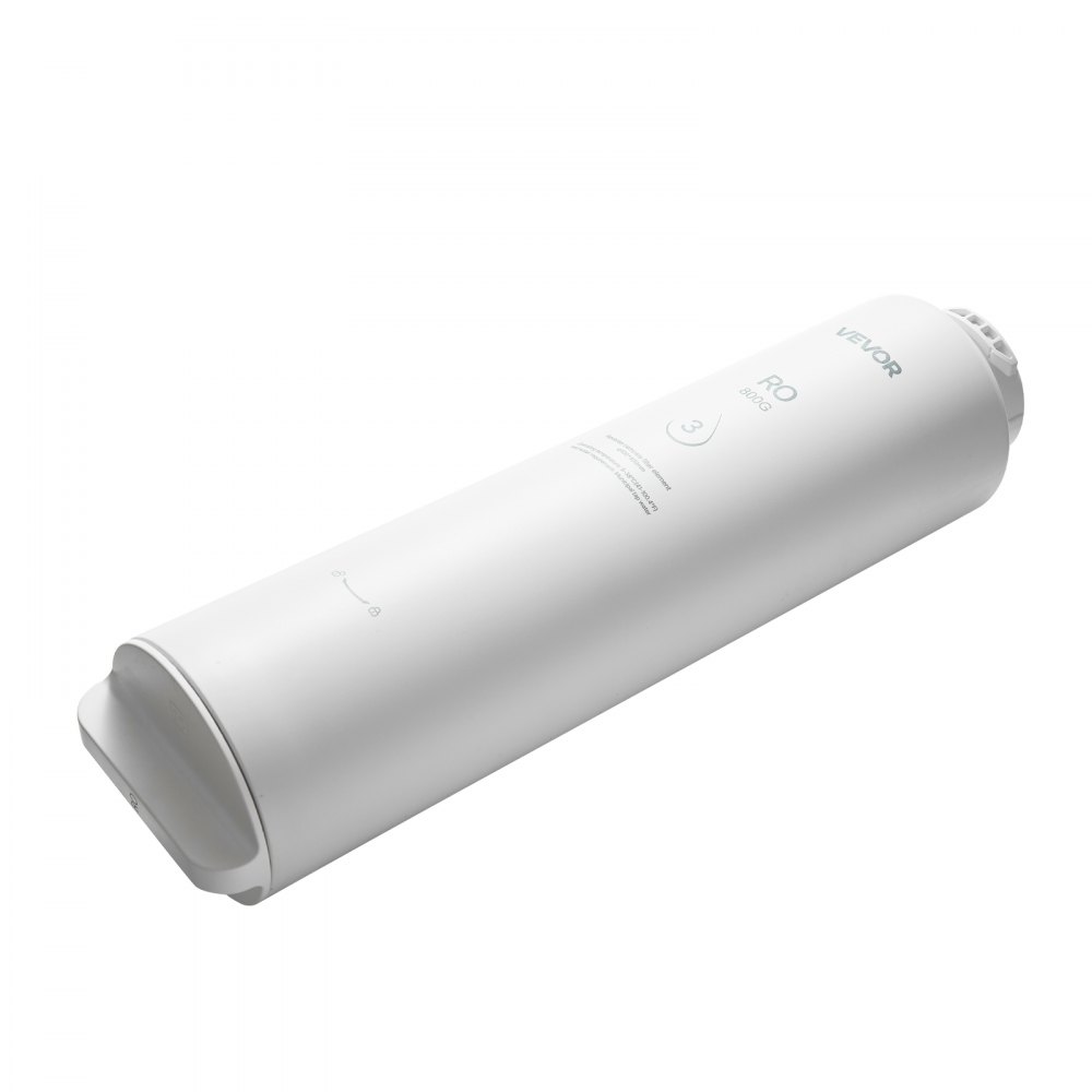 VEVOR Reverse Osmosis System 800 GPD 10-Stage RO Replacement Cartridge, Water Filter Replacement for 24 Months, Reduces TDS and Lead, Compatible with SS-201 & SS-202 under Sink Water Filter Systems