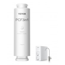 VEVOR PCF Composite Filter Replace for SS-001/003/005 Under Sink Water Filter