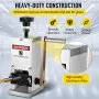 VEVOR Manual Wire Stripping Machine 0.06-0.98 inches, Wire Stripper Machine with Hand Crank Portable, Wire Stripping Tool Aluminum Construction,for Scrap Copper Recycling