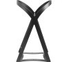 black, y-shaped frame of the VEVOR log splitter against a white background.