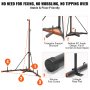 VEVOR Punching Bag Stand, Steel Heavy Duty Workout Training Equipment, Adjustable Height Boxing Punching Stand with Weighted Base, Holds Up to 400 lbs, Freestanding Sandbag Rack for Home Gym Fitness