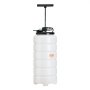 white VEVOR fluid extractor with a t-handle, ribbed body, and black top components.