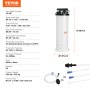 VEVOR Fluid Extractor, 6.5 Liters Capacity, Pneumatic/Manual Oil Changer Vacuum Fluid Extractor with Dipstick and Liquid Suction Hose, Oil Extractor Change Pump for Automotive Fluids Vacuum Evacuation