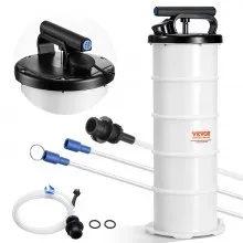 VEVOR Fluid Extractor, 1.74 Gallons (6.5 Liters), Manual Hand-Operated Oil Changer Vacuum Fluid Extractor with Dipstick and Hose, Oil Extractor Change Pump for Automotive Fluids Vacuum Evacuation