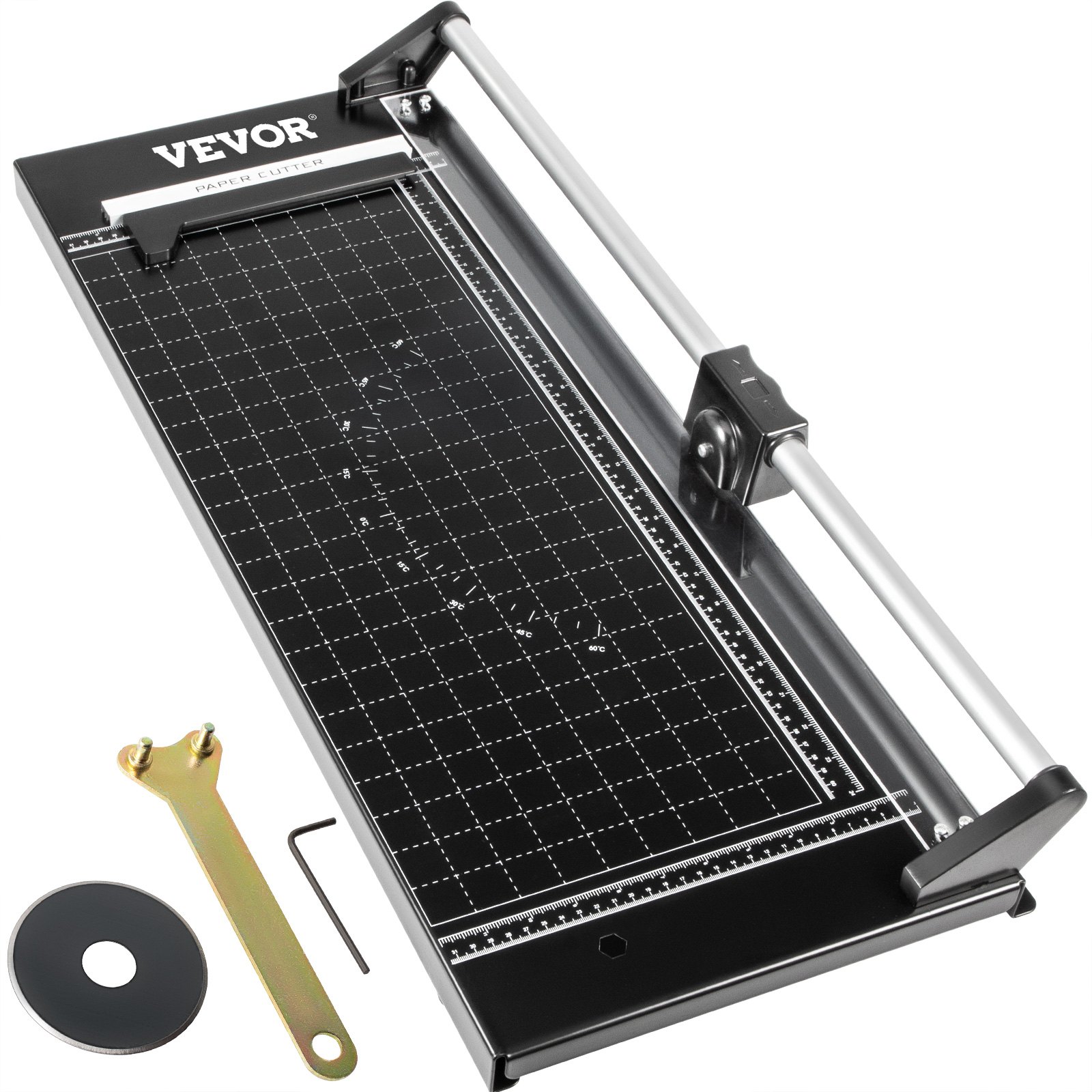 VEVOR 24 Inch Precision Paper Trimmer Manual Precision Rotary Paper Cutter