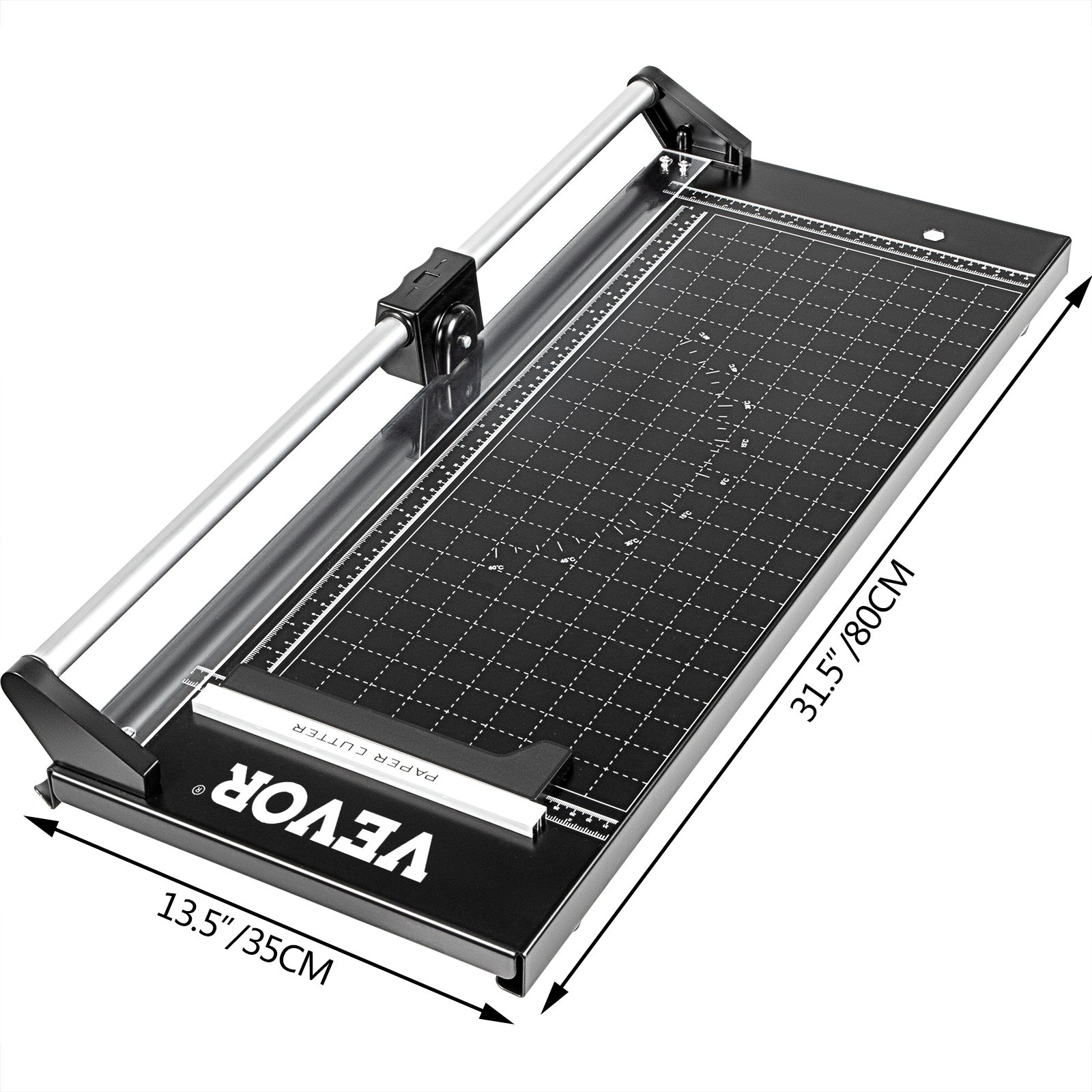 VEVOR 24 Inch Precision Paper Trimmer Manual Precision Rotary Paper Cutter