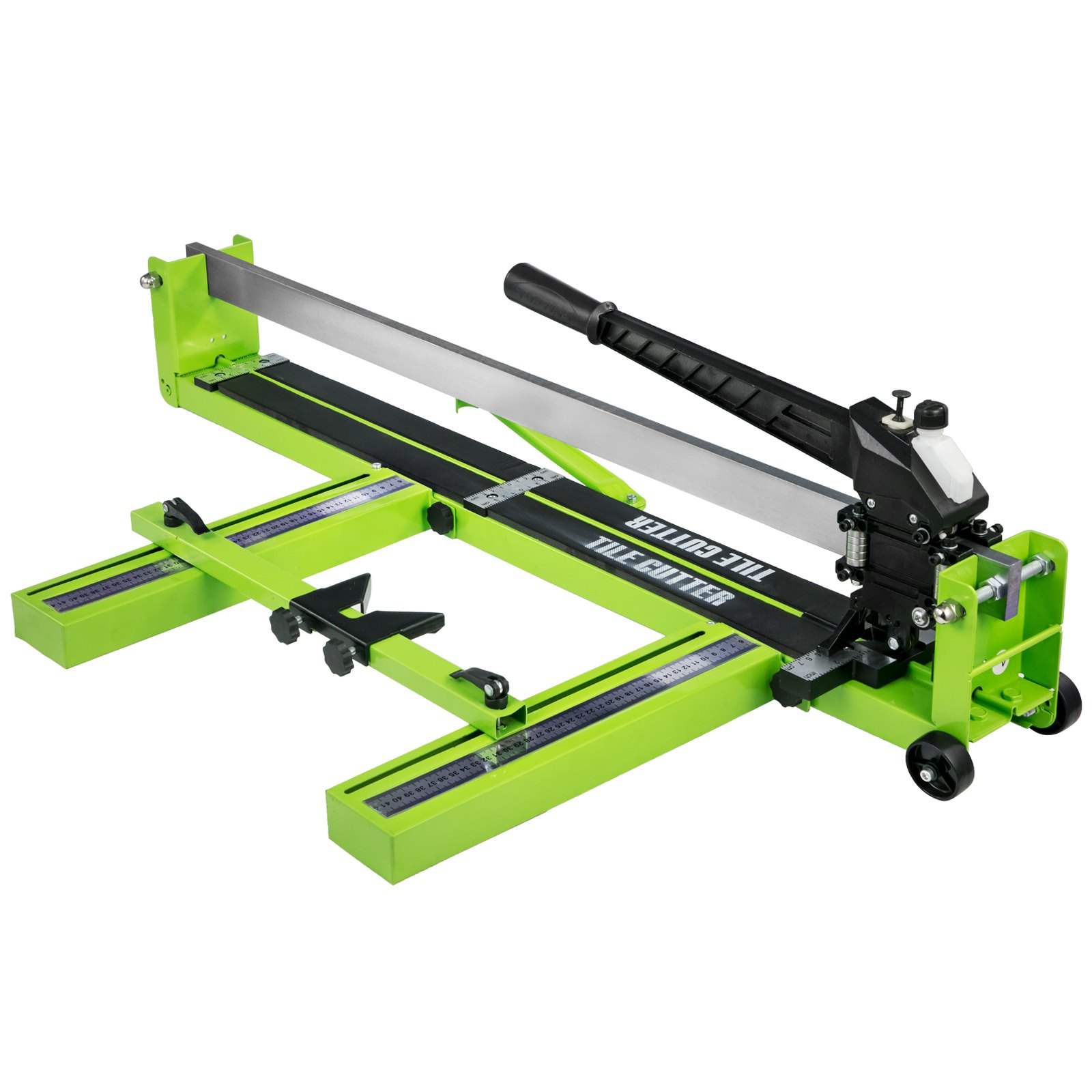VEVOR Tile Cutter 31.5 Inch Manual Tile Cutter 1.4 Inch Tile Cutting Machine Ceramic Porcelain Tile Cutter with Laser Guide All-Steel Frame and Bonus Spare Cutter Wheels Tile Cutter Hand Tool