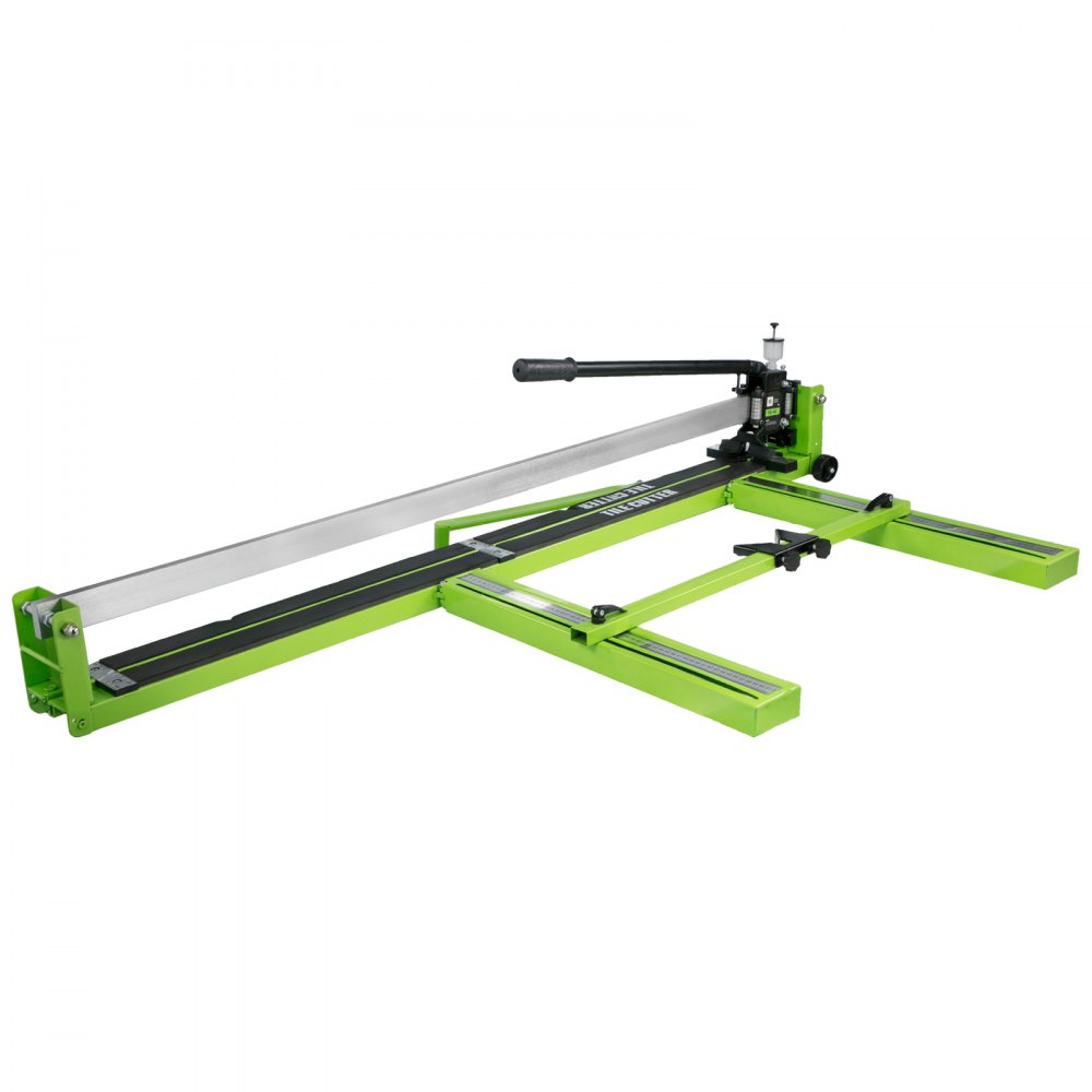 VEVOR Tile Cutter Manual Green Tile Score Cutter, with Tungsten Carbide Scoring Wheel, Professional Vinyl Plank Cutter, Adjustable Laser Guide for  Precision Cutting Porcelain Ceramic Floor Tiles