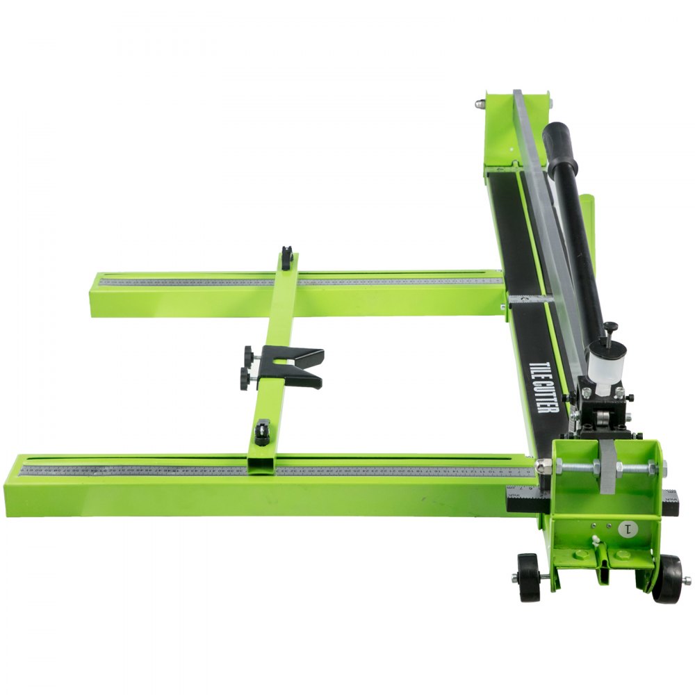VEVOR Tile Cutter Manual Green Tile Score Cutter, with Tungsten Carbide Scoring Wheel, Professional Vinyl Plank Cutter, Adjustable Laser Guide for  Precision Cutting Porcelain Ceramic Floor Tiles