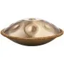 VEVOR Handpan Drum, 22 in & 10 Notes, D Minor Hand Drum, Hand Pan Drum Instrument with Mallets, 432Hz Handpan Stand & Carry Bag, Steel Healing Sound Drum, Percussion Instruments for Adults Beginners