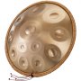 VEVOR Handpan Drum, 22 in & 12 Notes, D Minor Hand Drum, Hand Pan Drum Instrument with Mallets, 440Hz Handpan Stand & Carry Bag, Steel Healing Sound Drum, Percussion Instruments for Adults Beginners