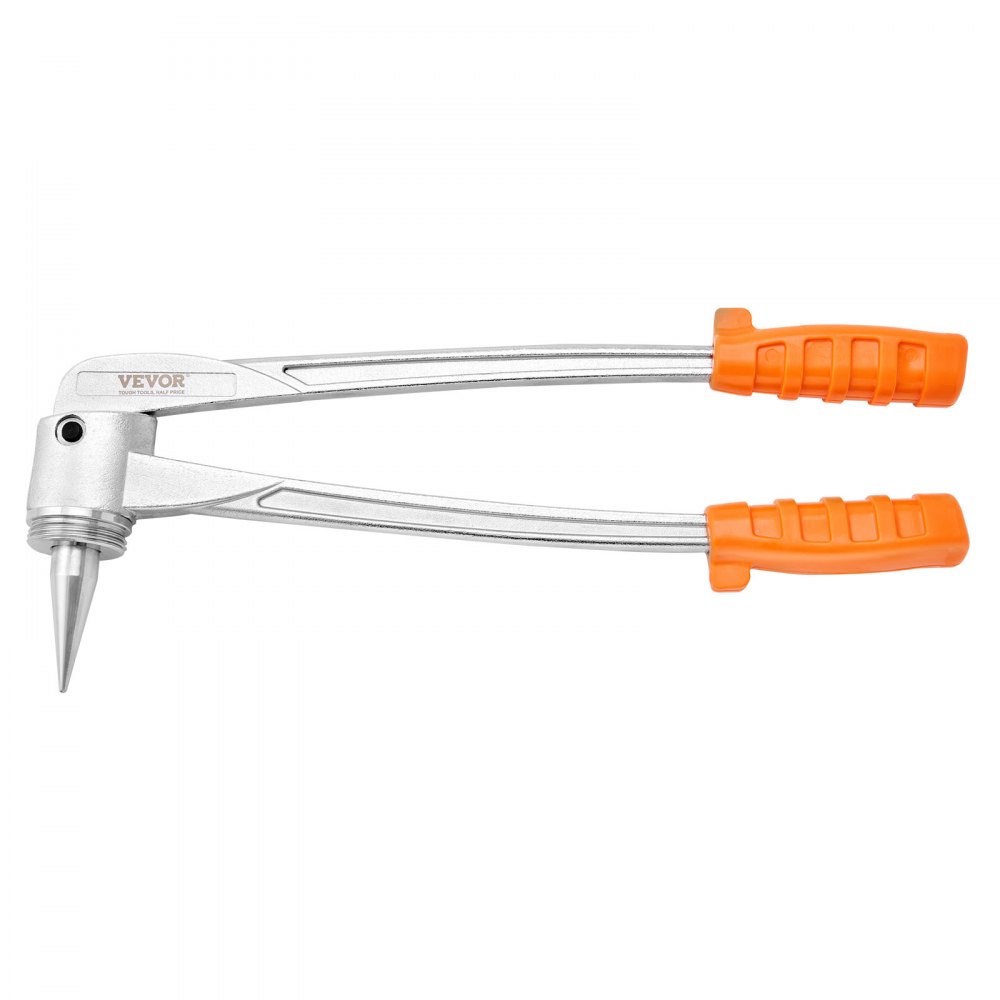 VEVOR Pipe Tube Expander, 1/2"、3/4"、1" OD Manual Lever Tubing Expander, HAVC Swaging Tool Kit with 3 Expander Heads for PEX Tubes