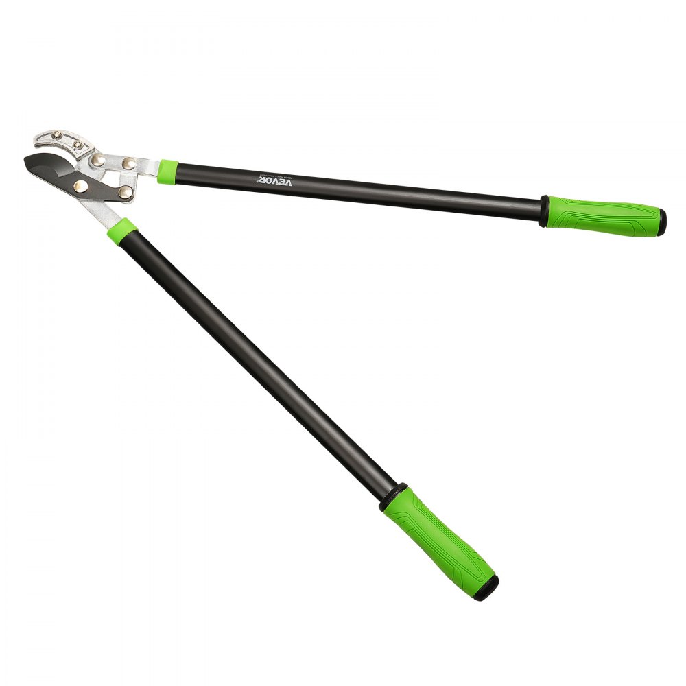 VEVOR Loppers for Tree Trimming, 32 inch Garden Anvil Trimmer with Compound Action, Sharp Steel Blade, Heavy Duty Tree Branch Cutter Up to 2 inch Dia Cut Capacity, Ergonomically Designed Handles