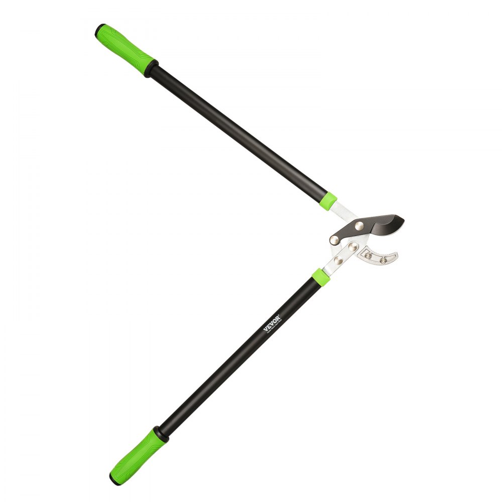 VEVOR Loppers for Tree Trimming, 32 inch Garden Anvil Trimmer with Compound Action, Sharp Steel Blade, Heavy Duty Tree Branch Cutter Up to 2 inch Dia Cut Capacity, Ergonomically Designed Handles