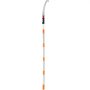 VEVOR manual pole saw with adjustable aluminum handle and curved blade for pruning trees.