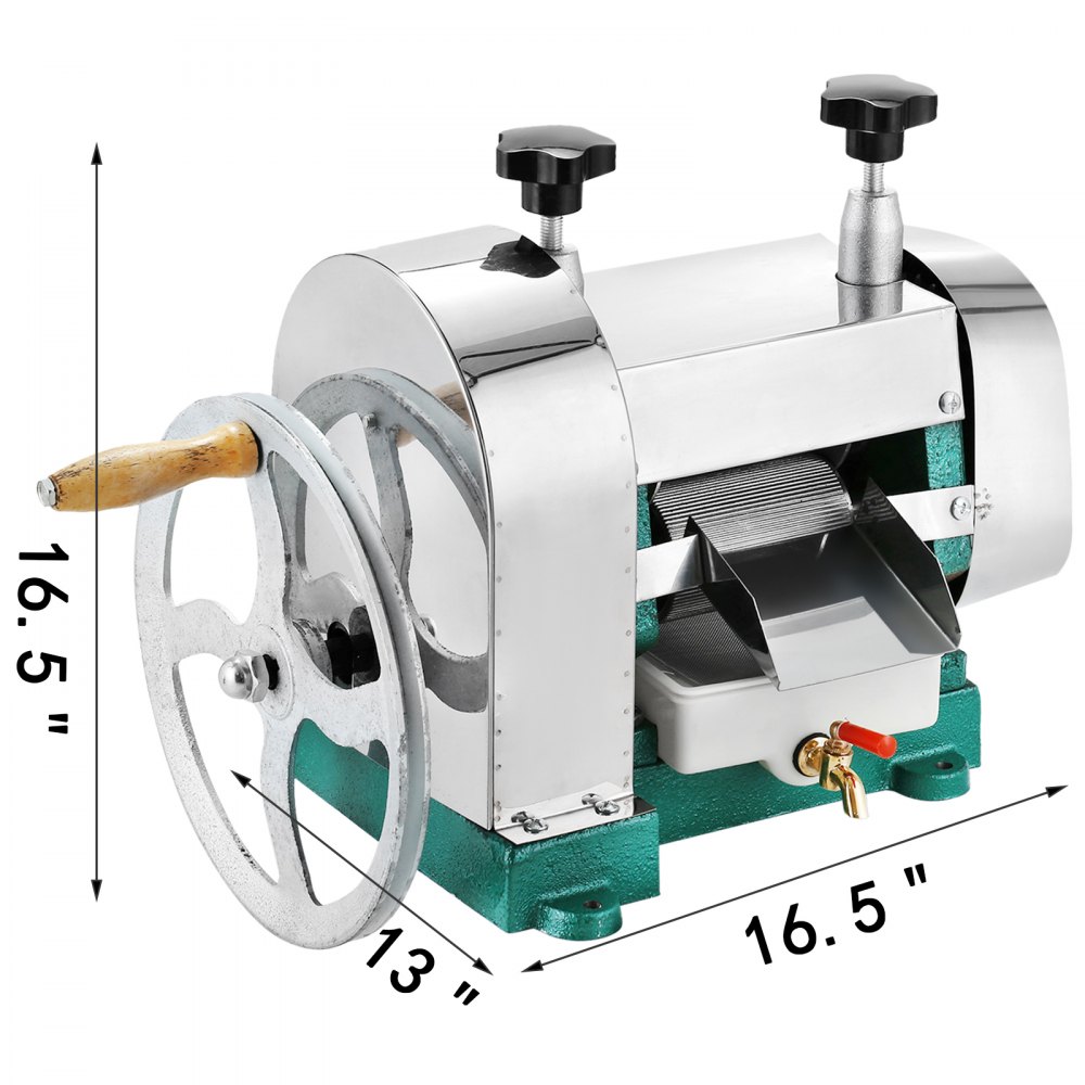 Vevor Manual Sugar Cane Press Juicer Juice Machine Commercial Extractor Mill