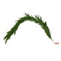 VEVOR Christmas Garland, 1524 mm Realistic Norfolk Pine Garland, Evergreen Real Touch Artificial Faux Greenery Garlands, for Holiday Indoor Outdoor Xmas Decoration on Table, Mantel, and Fireplace