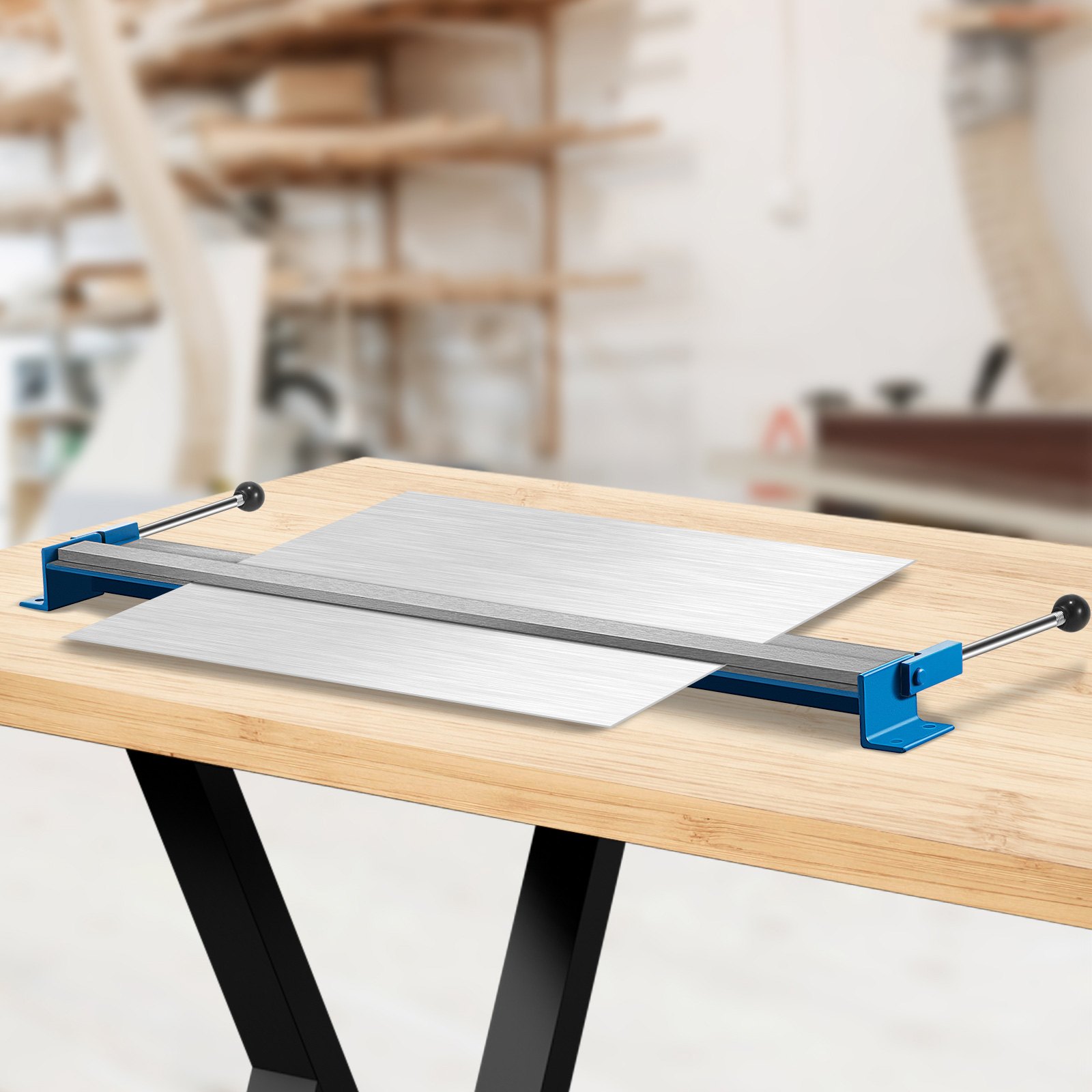 VEVOR 36 In. Sheet Metal Bending Brake Bender Aluminum Steel Trim Metalworking